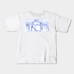 Ermida de Sto. Amaro sketch Kids T-Shirt